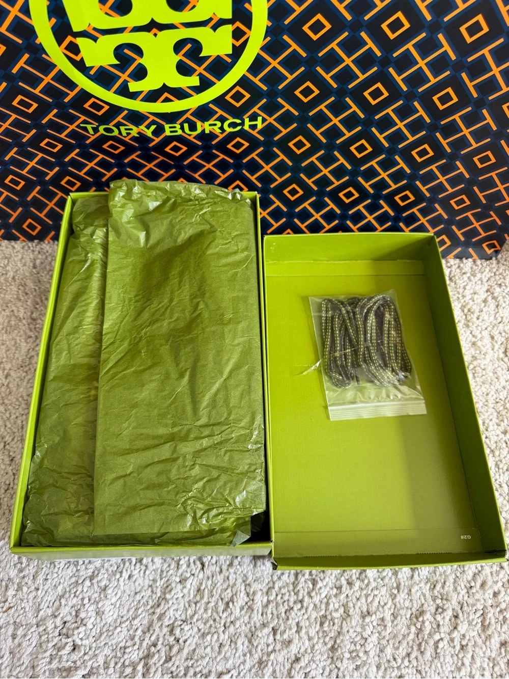 Tory Burch Field Sneaker Dark Olive Green Size 8